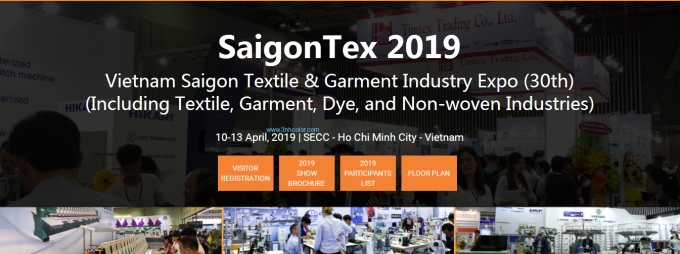 베트남 Saigon 직물 & 의복 기업 박람회 (30) SaigonTex 2019년