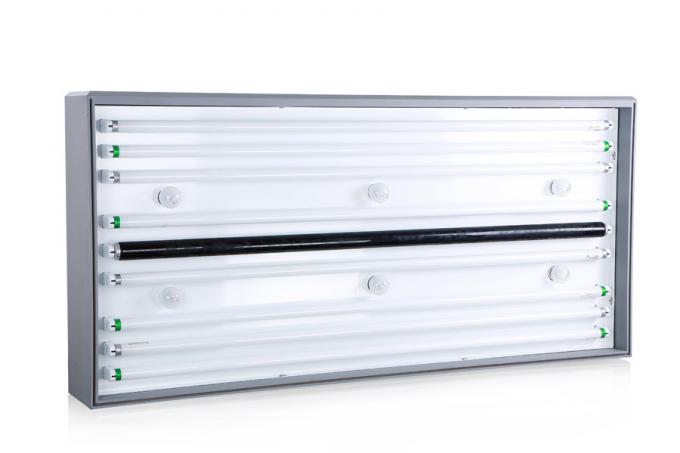 6 다른 조명 공급원들 P120과 부스를 보는 단순 구조 큰 페인트색